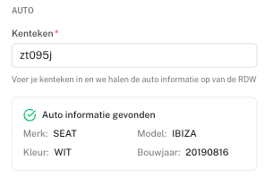 RDW Kentekencheck